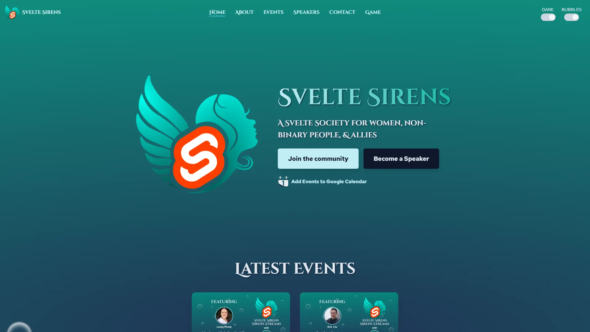 Thumbnail of Svelte Sirens